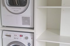 Kast op maat voor wasmachine en droger